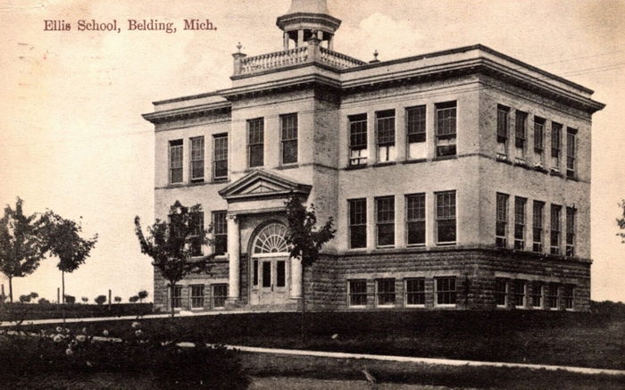 Belding - Vintage Postcard (newer photo)